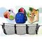 Zone Tech Black Mesh 3 Pocket Trunk Cargo Organizer Bin Storage Net Holder